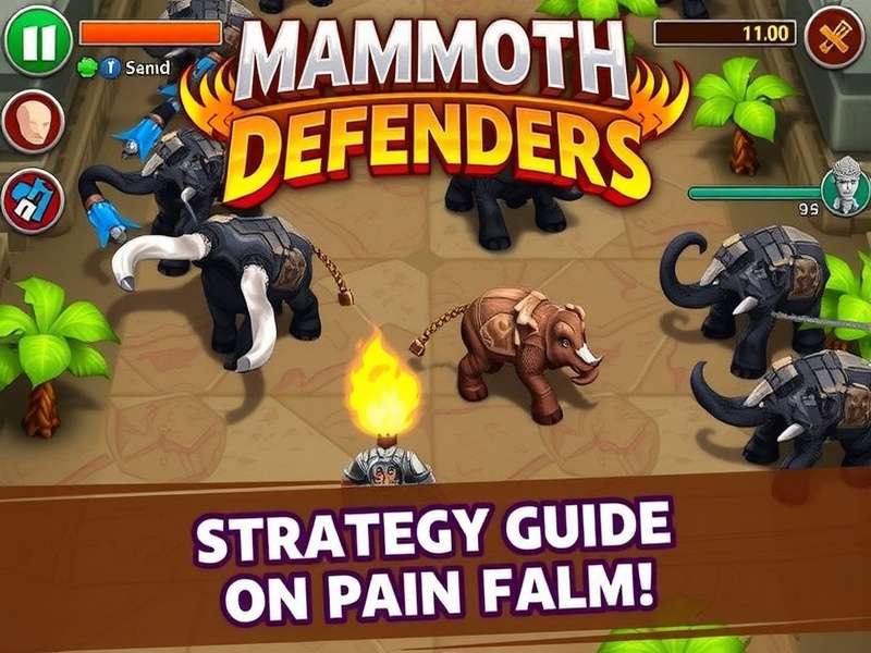 Mammoth Defenders Gameplay Screenshot